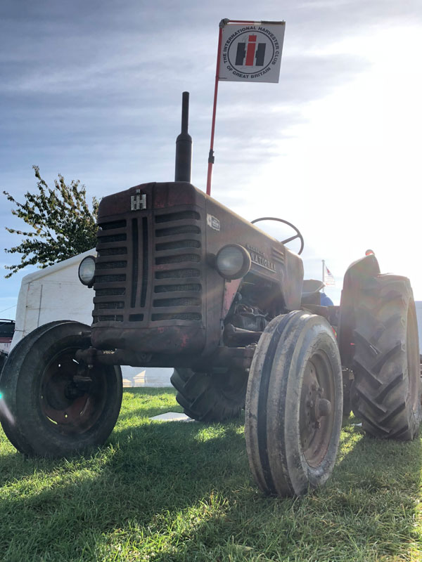 The Case International Harvester Club of GB tractor